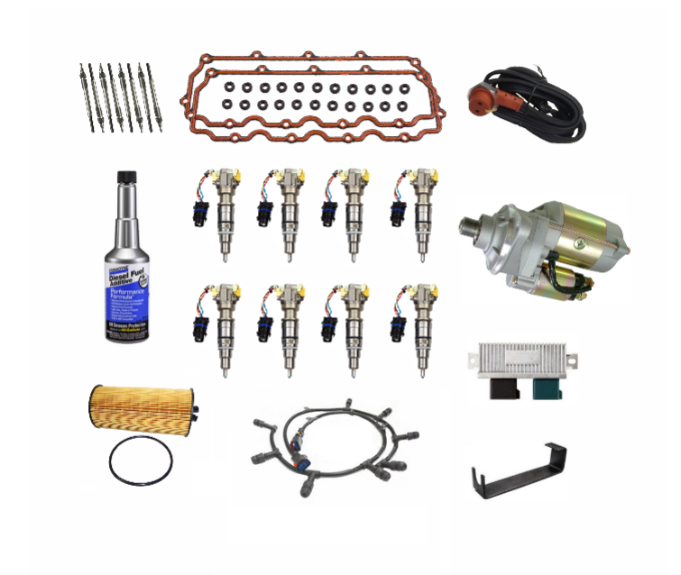 Winterized Fuel Injector Kit for 03-07 6.0L Ford Powerstroke