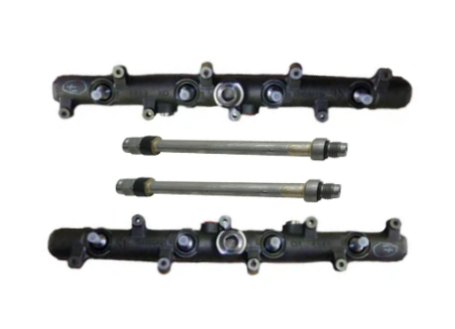 R&R Early High Pressure Oil Rail with New Pucks Stand Pipe kit for 6.0L Ford Powerstroke