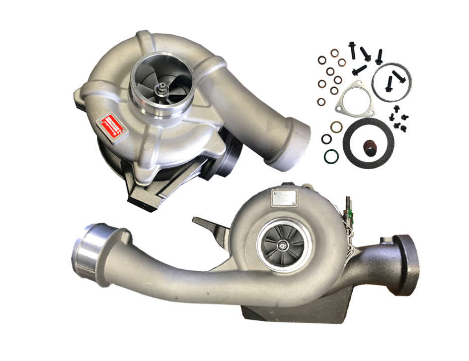 Turbo Charger High and Low Pressure for 2008 - 2010 6.4L Ford Powerstroke F-Series
