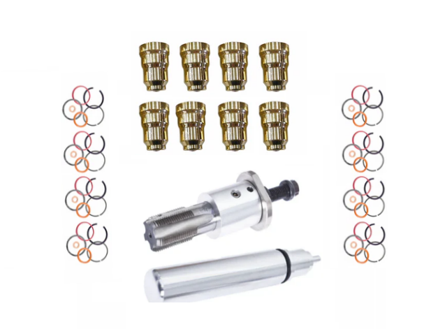 Fuel Injector Cup Installation Kit with O-rings for 1994-2003 7.3L Ford Powerstroke