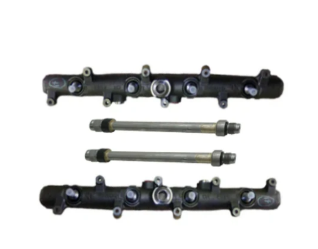 R&R Early High Pressure Oil Rail with New Pucks Stand Pipe kit for 6.0L Ford Powerstroke
