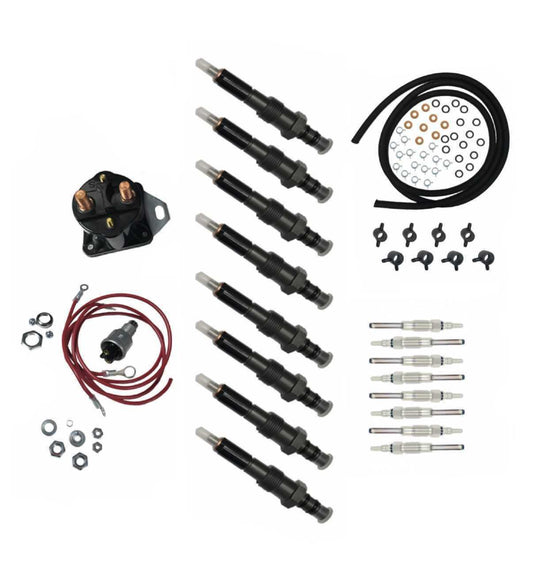 Maintenance Kit, Injectors, Glow Plugs, Fuel Lines, Glow Plug Controller