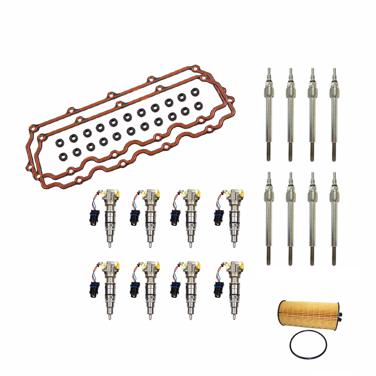 6.0L Ford Fuel Injector Kit