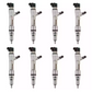 Full Set of 8  Fuel Injectors for 2008 - 2010 6.4L Ford Powerstroke