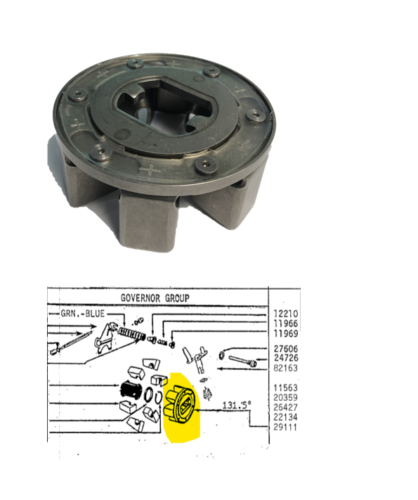 Weight Cage Assembly Roosamaster Pump