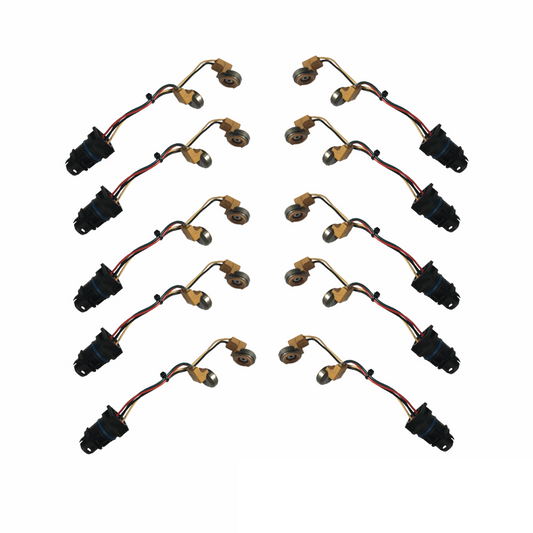 6.0L Ford Injector Solenoid and Connector Plug