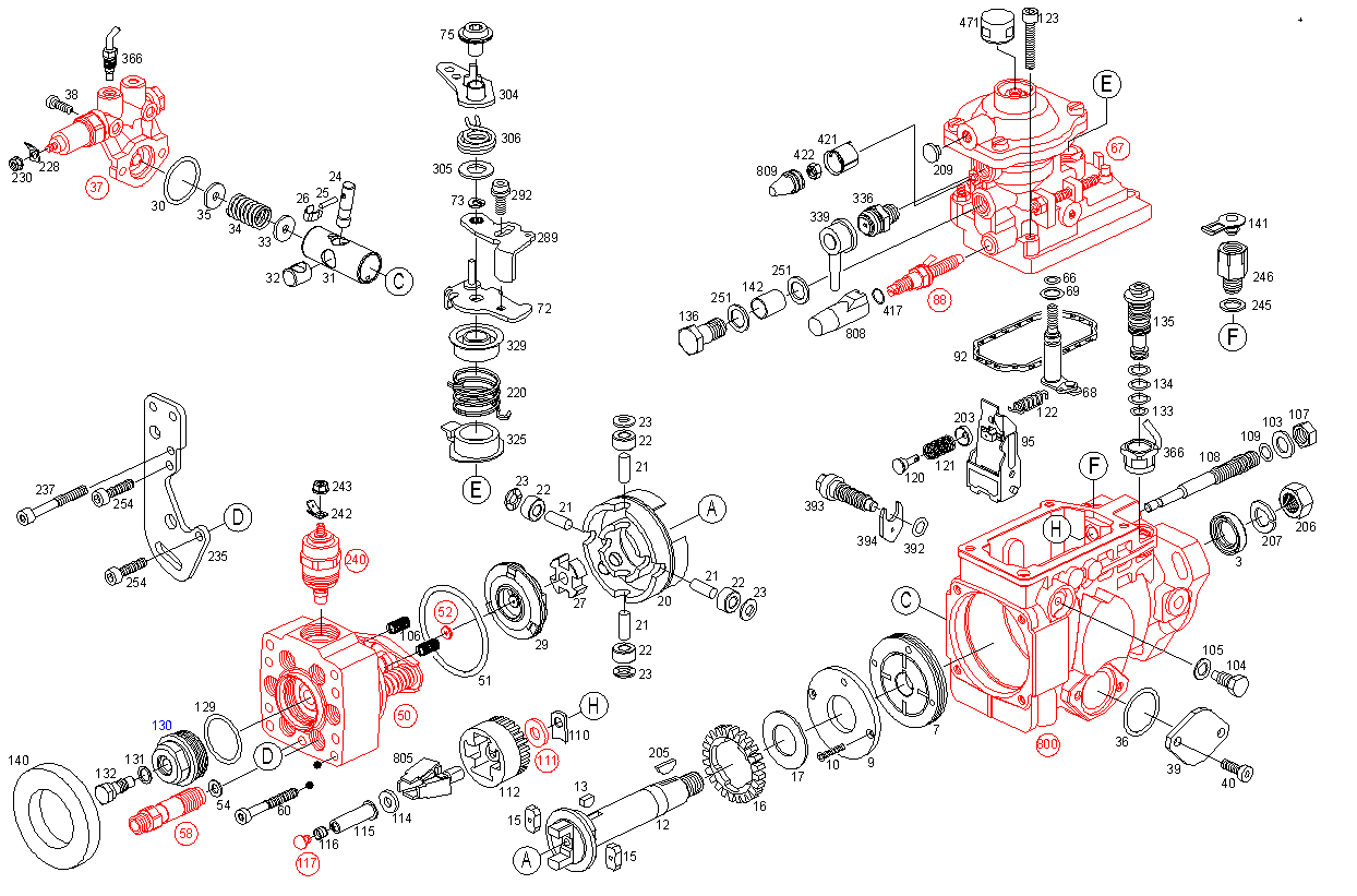 VE Pump Diagram