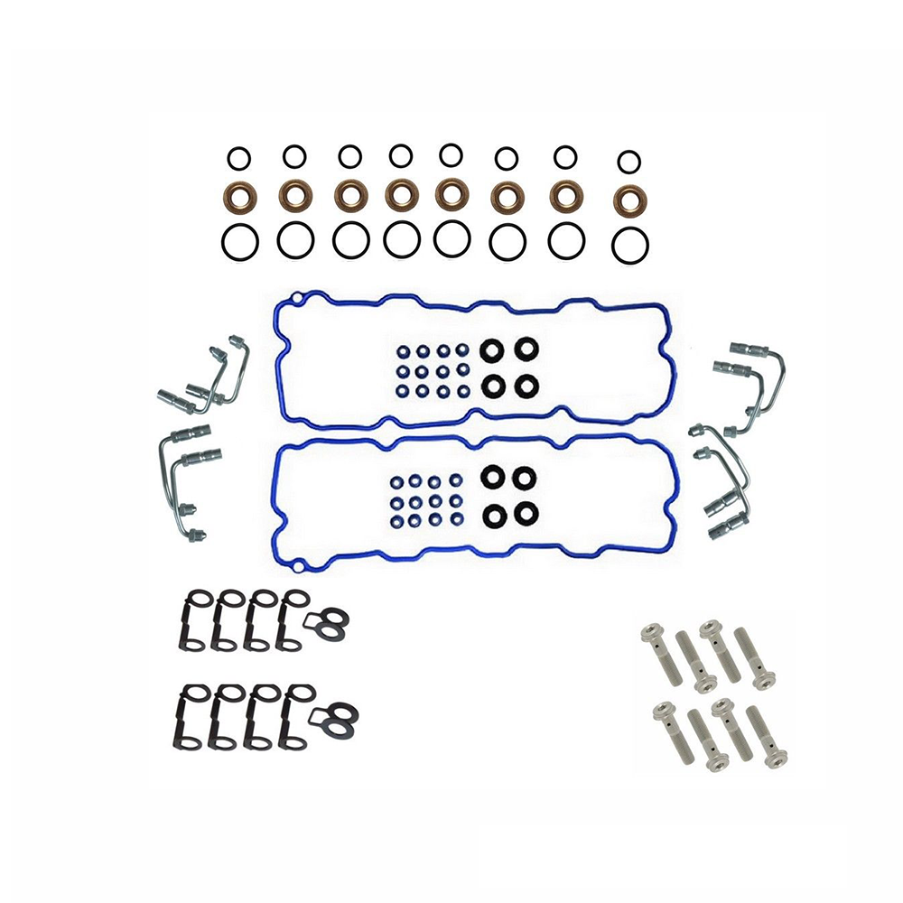 Fuel Injector Install Kit with Injector Lines for LB7 6.6L Chevrolet G