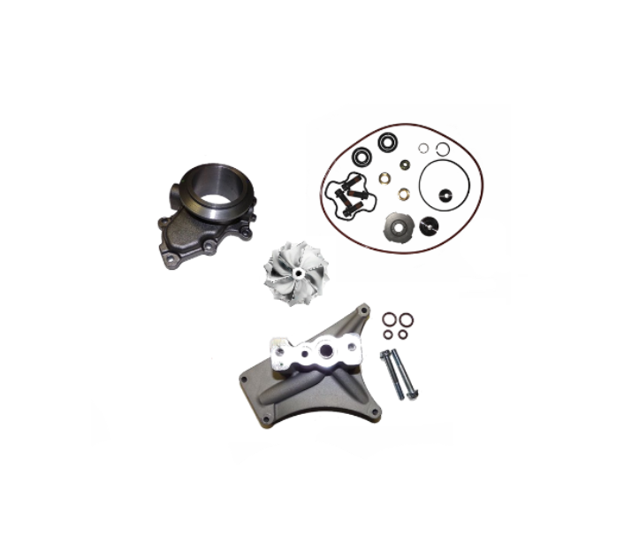 Turbo Pedestal & Exhaust Housing Upgrade Kit 1999.5 - 2003 7.3L Ford Powerstroke