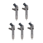 Set of 5 Bosch Fuel Injectors for 2000-03 2.7L OM612 Mercedes Sprinter Engine 098 643 5053