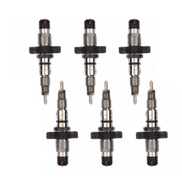 Full Set of Remanufactured Injectors for 2003-2007 5.9L Dodge Cummins ...