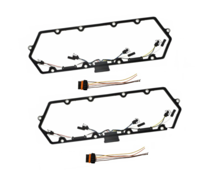 Valve Cover Gasket Set with harnesses for 1994- 2003 7.3L Ford Powerstroke
