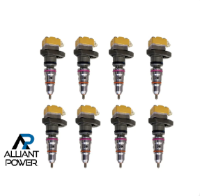 Full set of Remanufactured Alliant Power 7.3L Ford Powerstroke AD Injectors