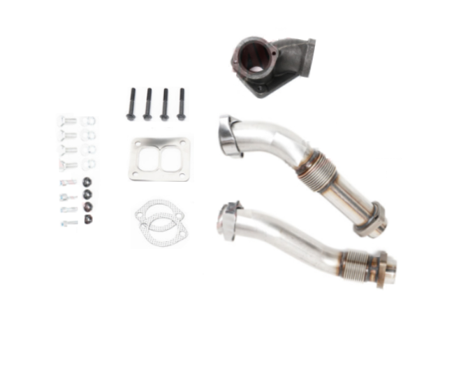 Stainless Bellow Uppipe kit for 94-97 7.3 Ford Powerstroke