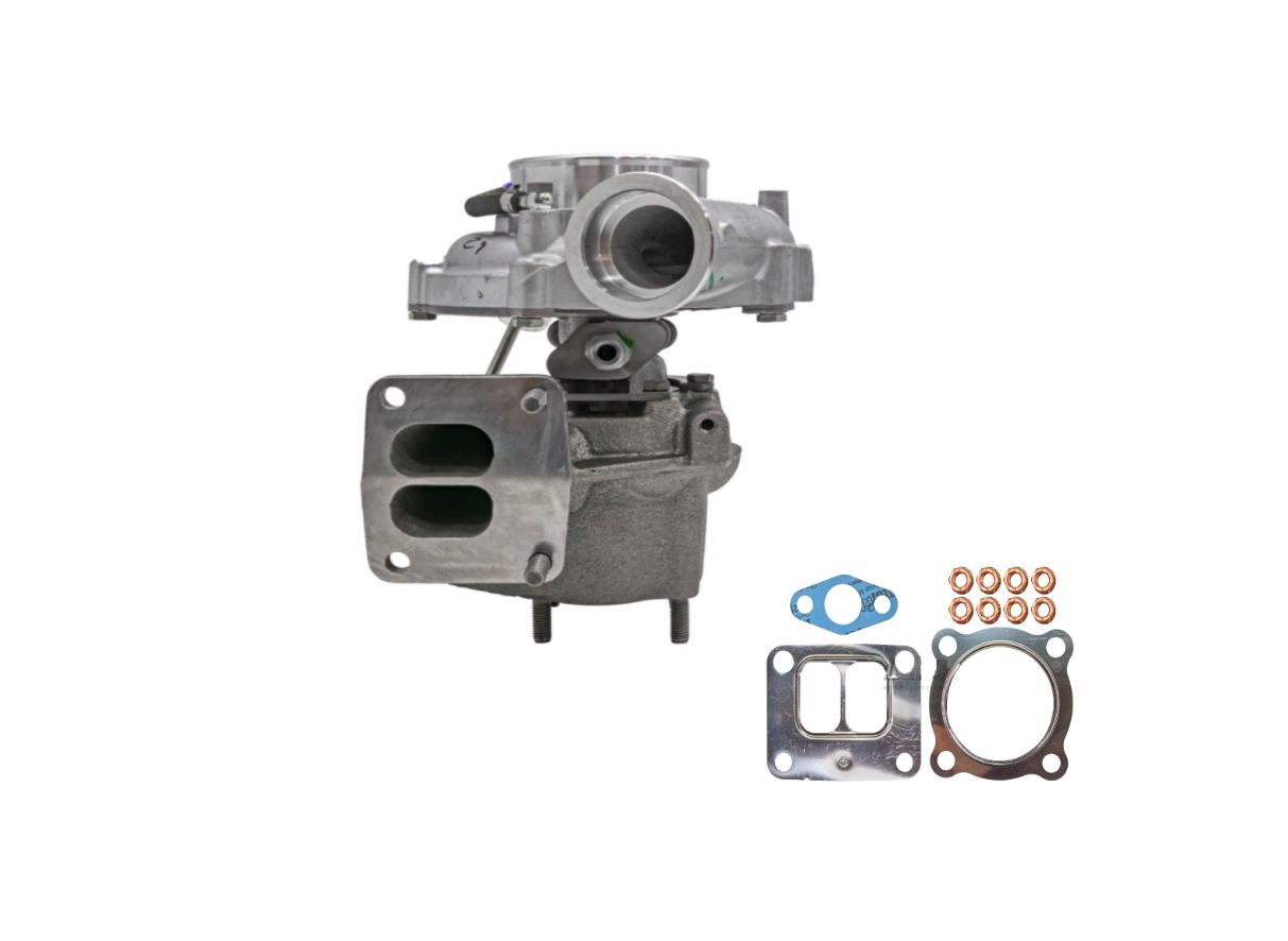 New Borg Warner K27 Turbo with installation Kit for Mercedes Benz RA90209635