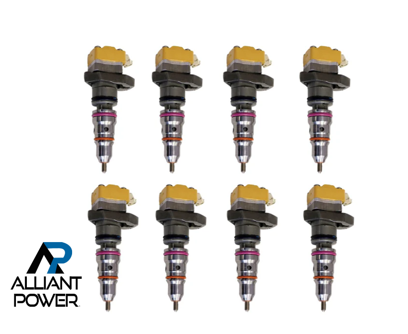 Full set of Remanufactured Alliant Power 7.3L Ford Powerstroke AD Injectors