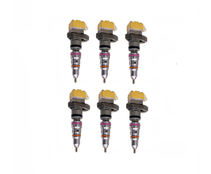 Full Set of Fuel Injectors for 1995 - 2003 Caterpillar 3126E Engines 0R9349