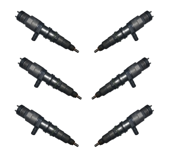 Full Set of Remanufactured injectors for DD15 DD16 14.8 15.6 Detroit D ...