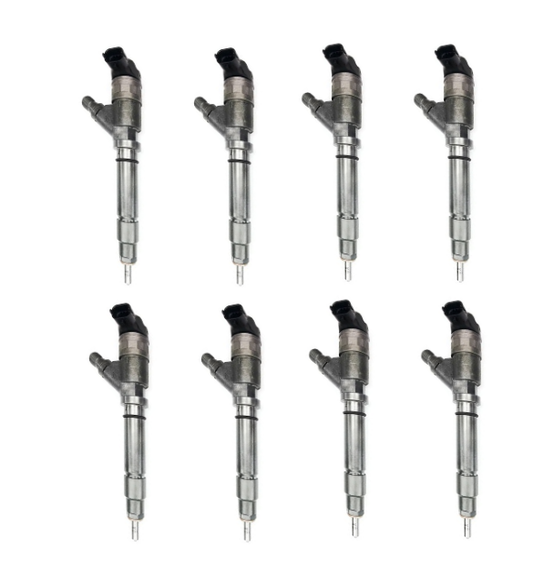 Full Set of LLY Fuel Injectors for 2004.5-05 Chevrolet GMC Duramax 97303657, 97780144