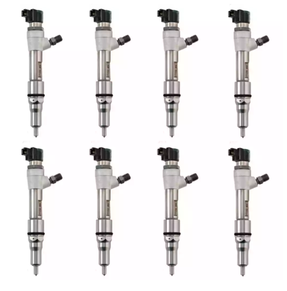 Full Set of 8  Fuel Injectors for 2008 - 2010 6.4L Ford Powerstroke
