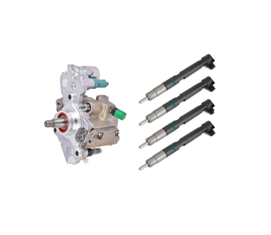 New Delphi High Pressure Oil Pump and Injector Kit for Bobcat Doosan Tier 4 D24