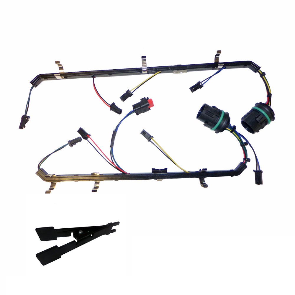 6.4L Fuel Injector Harness with Tool