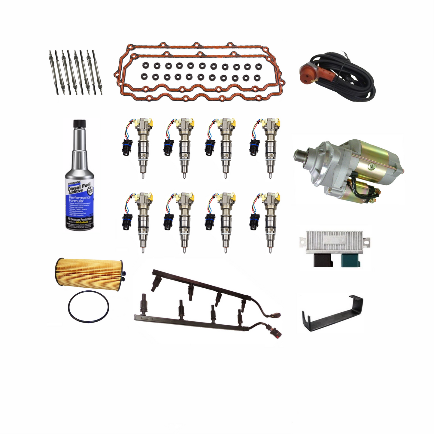 6.0L Ford Fuel Injector Kit
